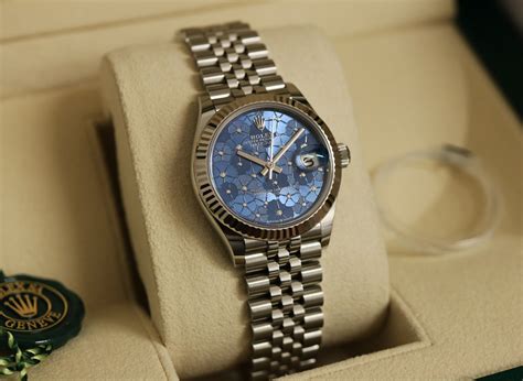 rolex datejust 31 blue diamond|rolex datejust 31 price uk.